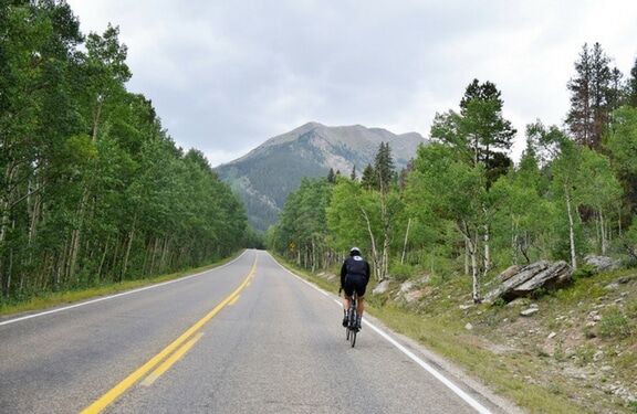 Climbing Independence Pass