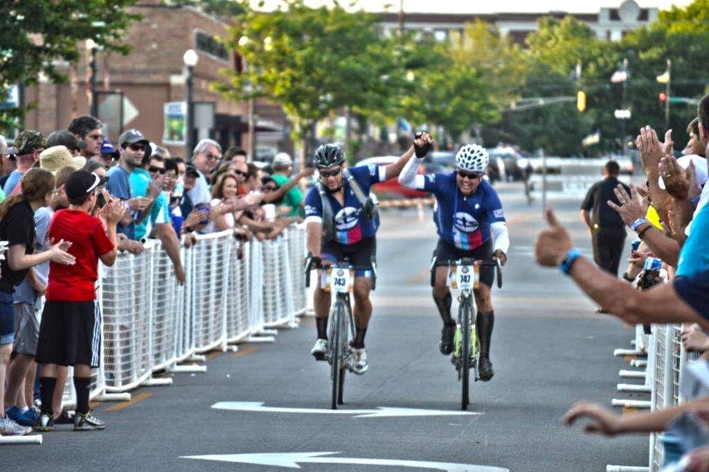 Weekend Reading: 5 Lessons from Riding 200 Miles on Gravel 1 Steve Wood and James Ragan finishing the 2014 Dirty Kanza 200.