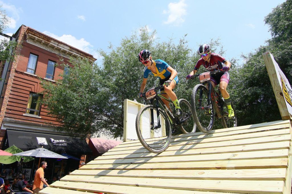 CTS Athlete Fairlee Frey at the MTB Cross Country Eliminator World Cup Columbus, Georgia 4 IMG 3062