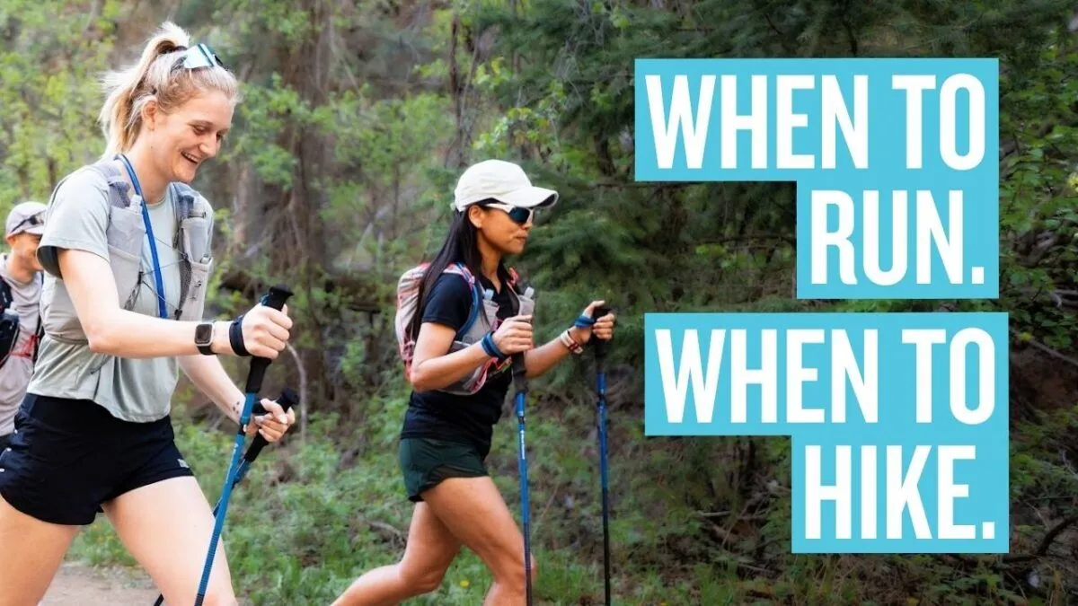 run vs. hike