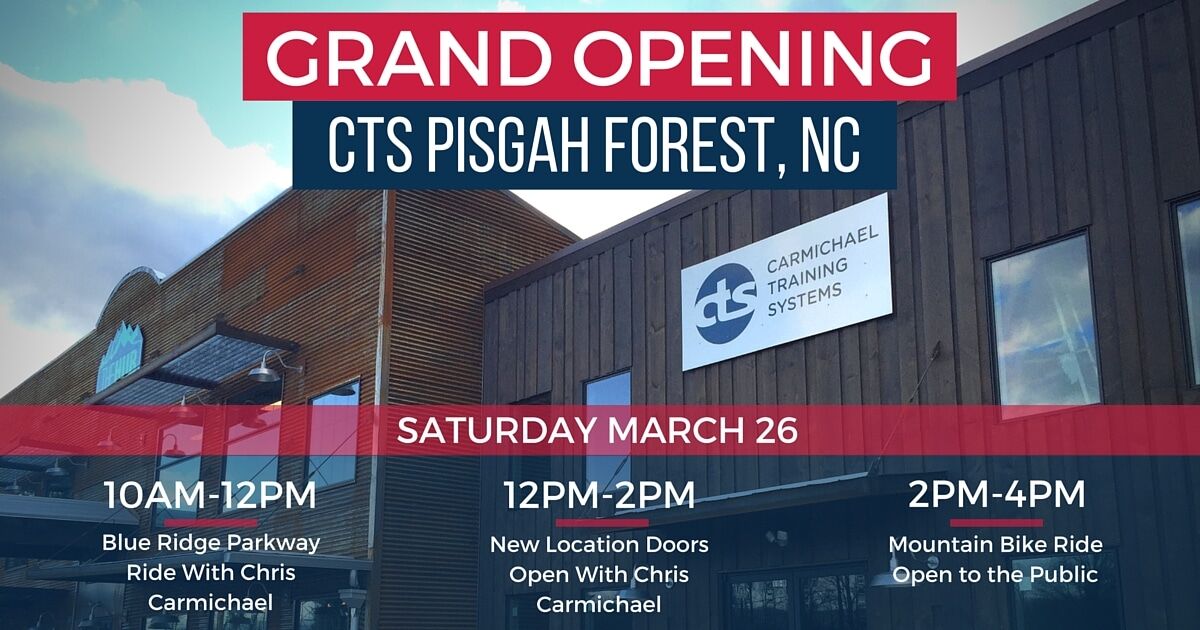 CTS Pisgah Forest GrandOpening Graphic