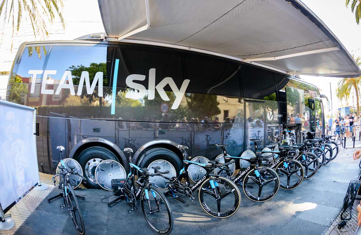 From Hinault to Froome: Team Leadership at the Tour de France 11 TeamSkyBus