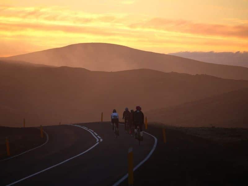 Iceland Cyclothon 2020 3 Iceland cycling sunset