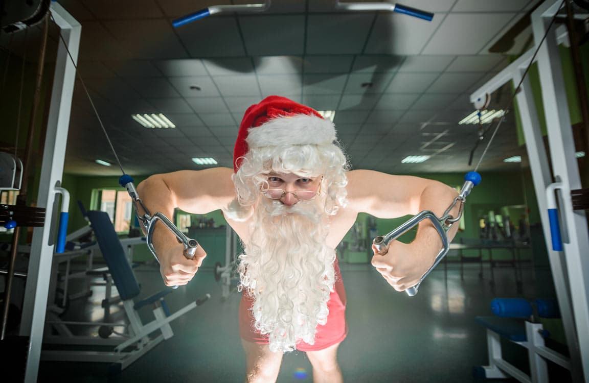 santa strength training