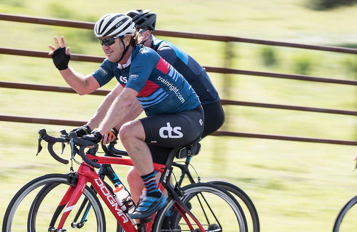 riding with new cyclists