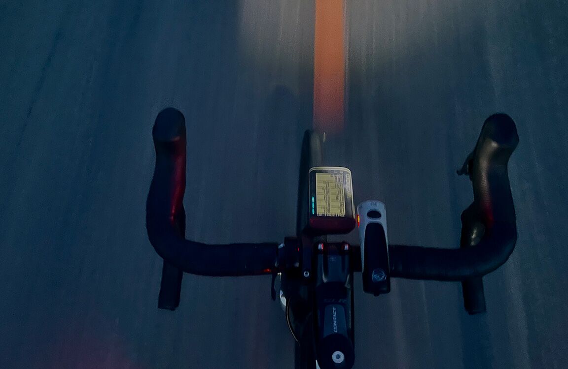 cycling at night