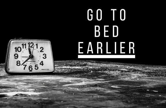 14 Easy Wake Up Tips For Early Morning Workouts 6 Bed-Earlier