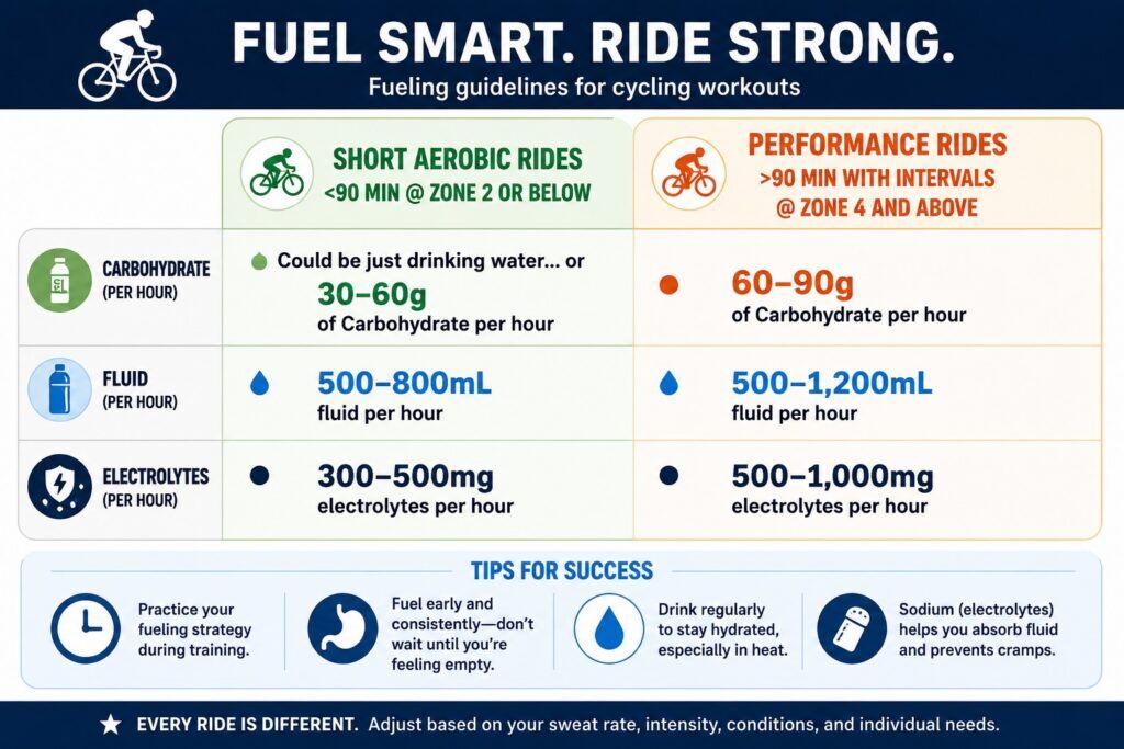 Cycling Nutrition: What to Eat and Drink During Bike Rides of Any Length 3 cycling nutrition