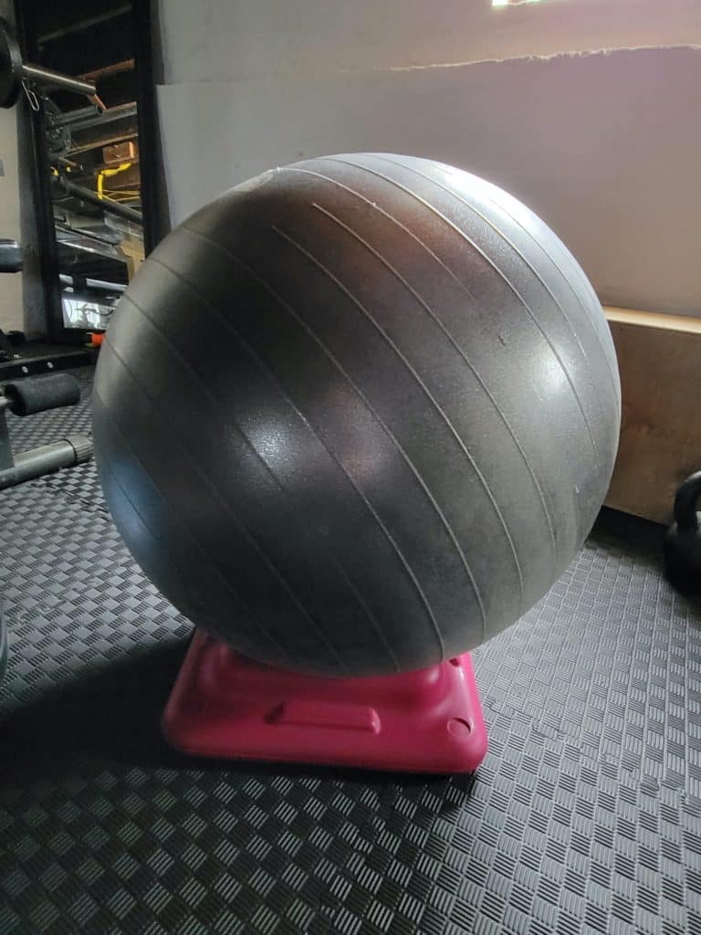 Recommended Home Strength Training Equipment for Ultrarunners 6 stability ball sized
