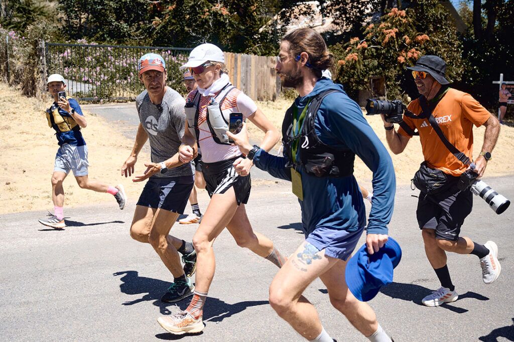 How She Did It: Abby Hall’s 2025 Western States Victory 3 Abby Hall WSER25 mid race