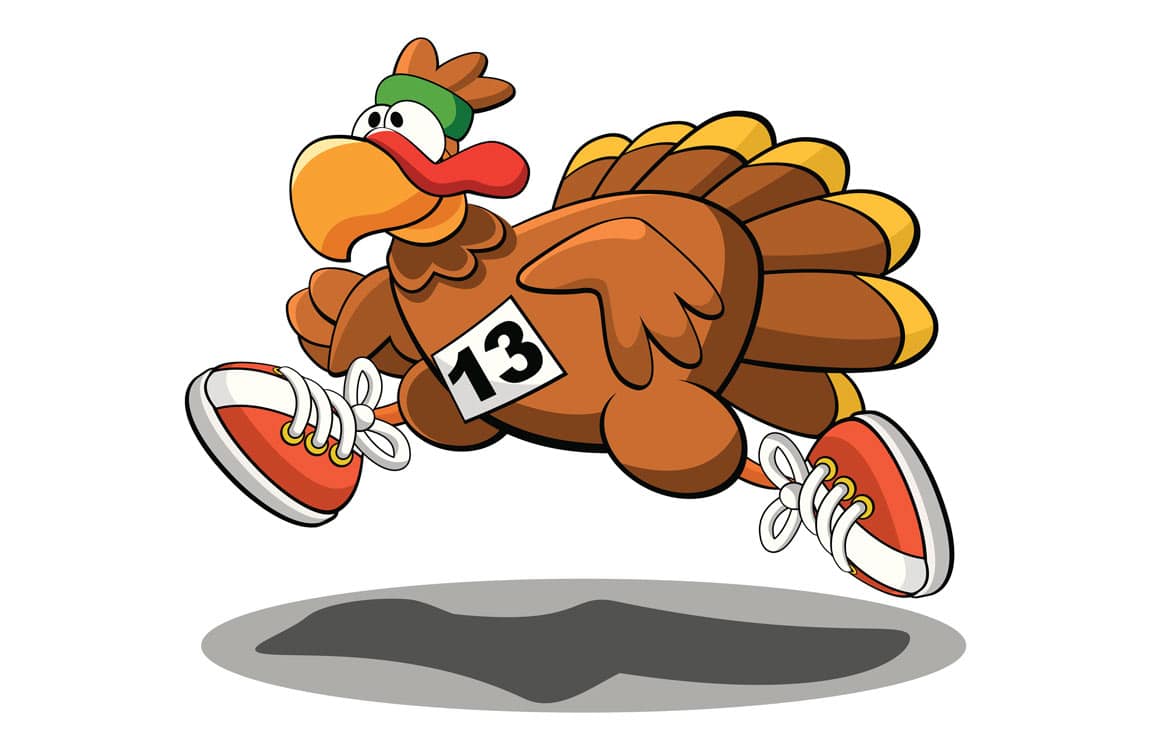 training through the holidays
