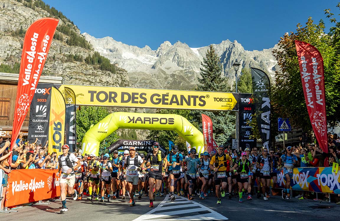 Tor des Geants start line