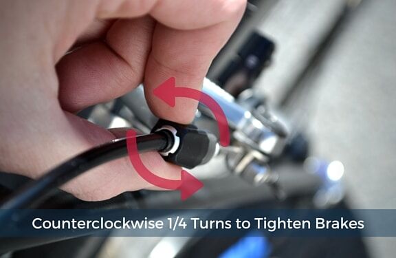The Beginner's Guide to Essential Bike Maintenance Skills 5 Tighten-road-Brakes
