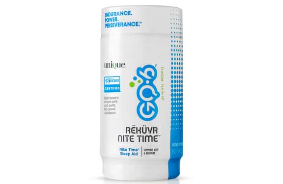 GQ-6 RĒKÜVR NITE TIME™ Named Official Sleep Aid Supplement of CTS 5 GQ6 RekuvrNiteTime