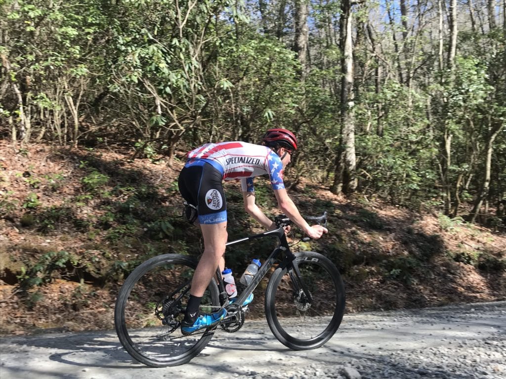 Gravel Cycling Skills: Learn to Ride Fast in Gravel Races 2 gravel descending ready