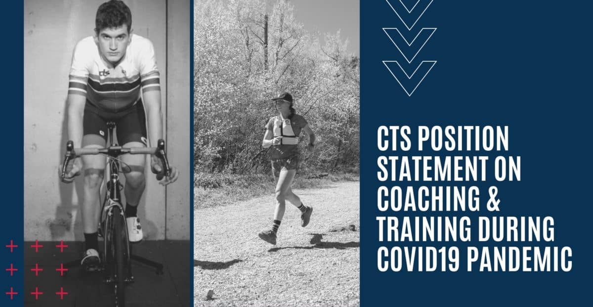 CTS Position Statement on Coaching and Training During the COVID19 Pandemic 1 position statement