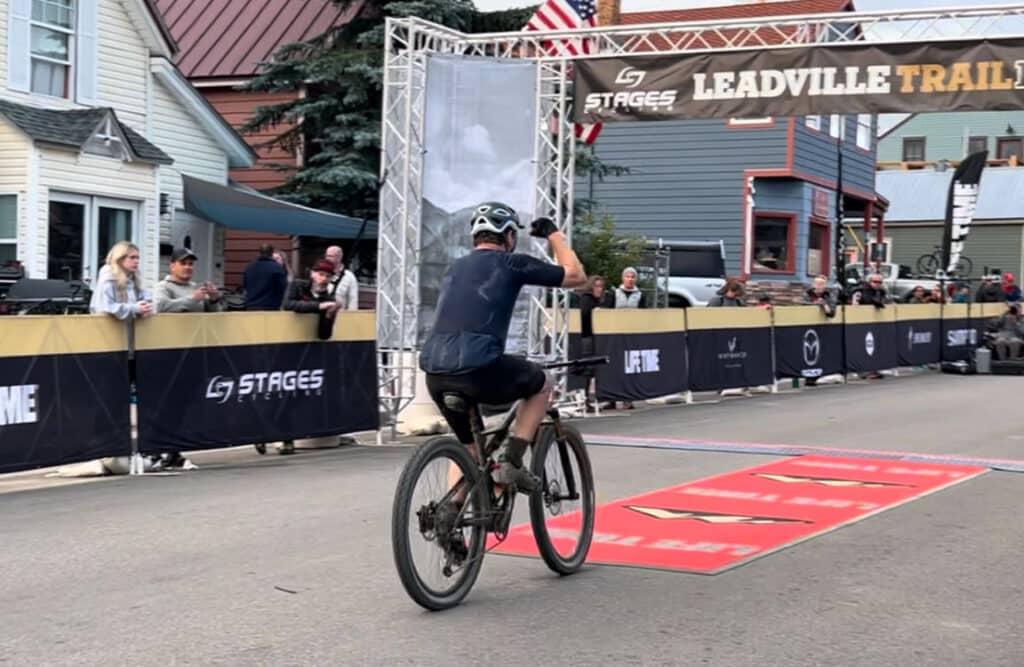 Training for Leadville: From the Couch to the LT100 MTB in One Year! 3 andres small leadville finish