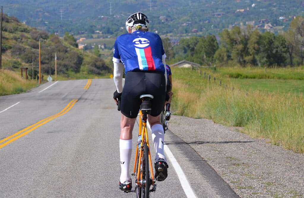 Bill Walton's Lessons on Joy and Bike Riding 9 Bill Walton riding away