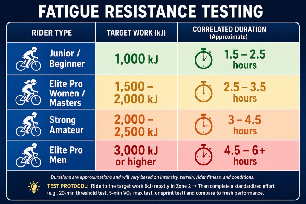 durability - fatigue resistance testing protocol