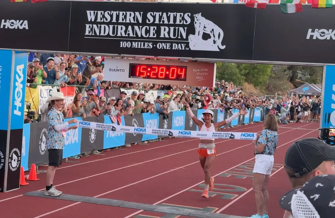 How She Did It: Jennifer Lichter’s Record Breaking Western States Win 11 Jennifer Lichter 2026WSERFinish