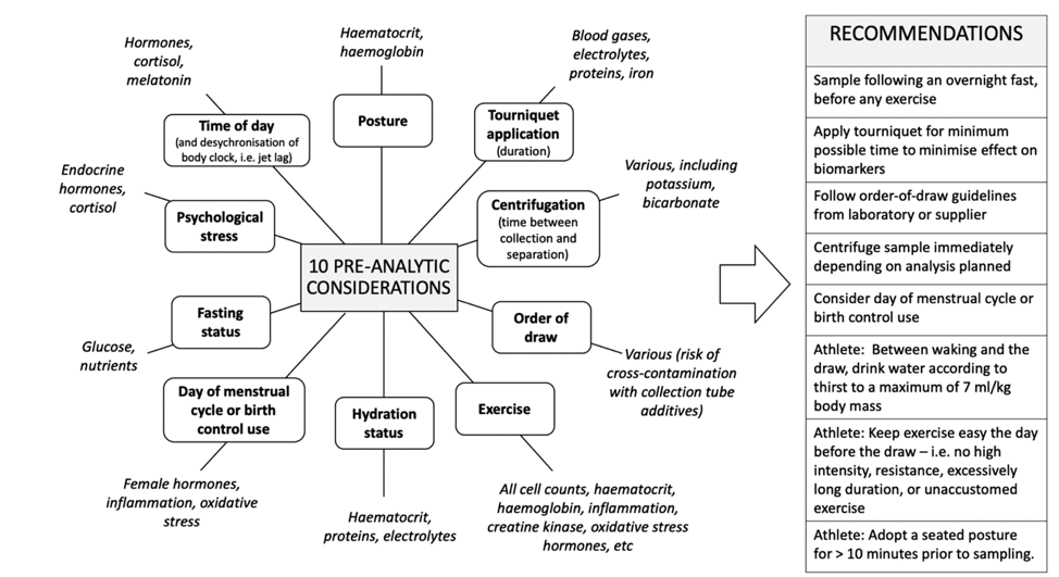 How to Use Blood Biomarkers to Inform Your Training 2 bloodwork flow chart
