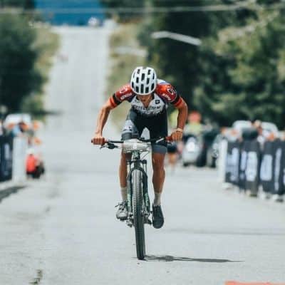 Chad Hall cycling