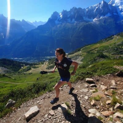 Sarah Scozzaro CTS ultrarunning coach running in mountains