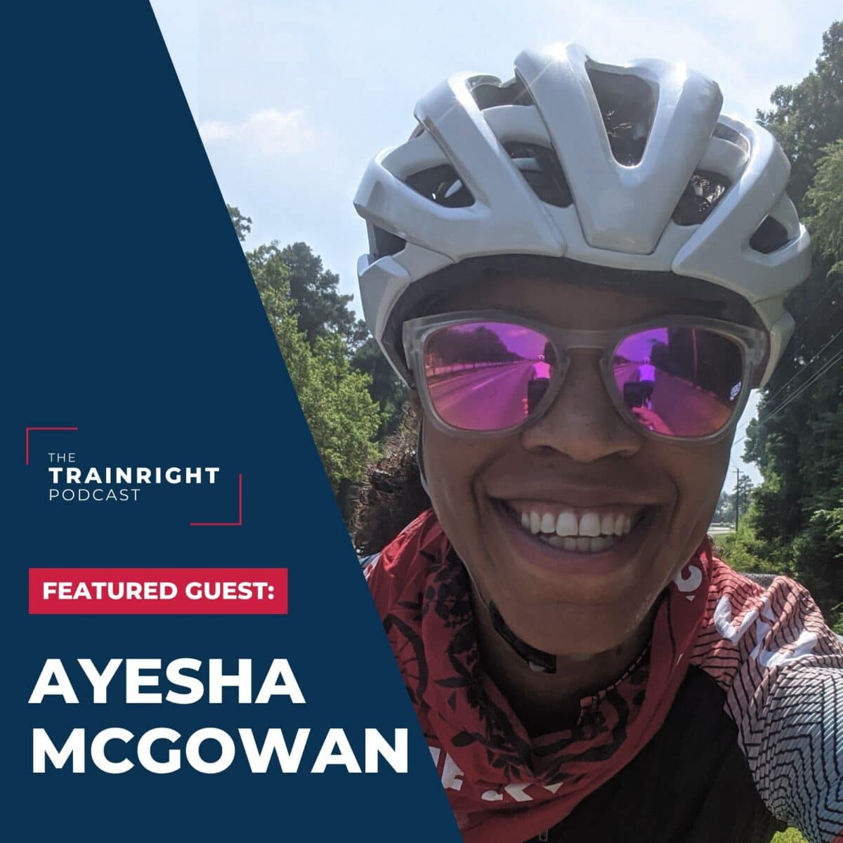 Ayesha McGowan cyclis