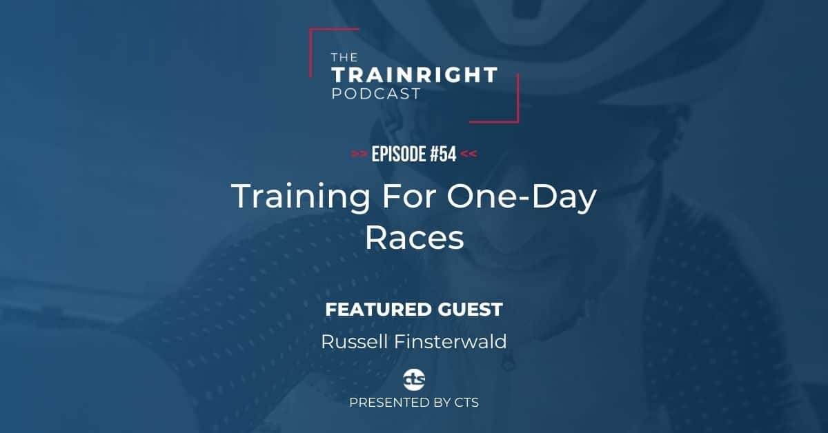 Russell Finsterwald podcast training one-day races