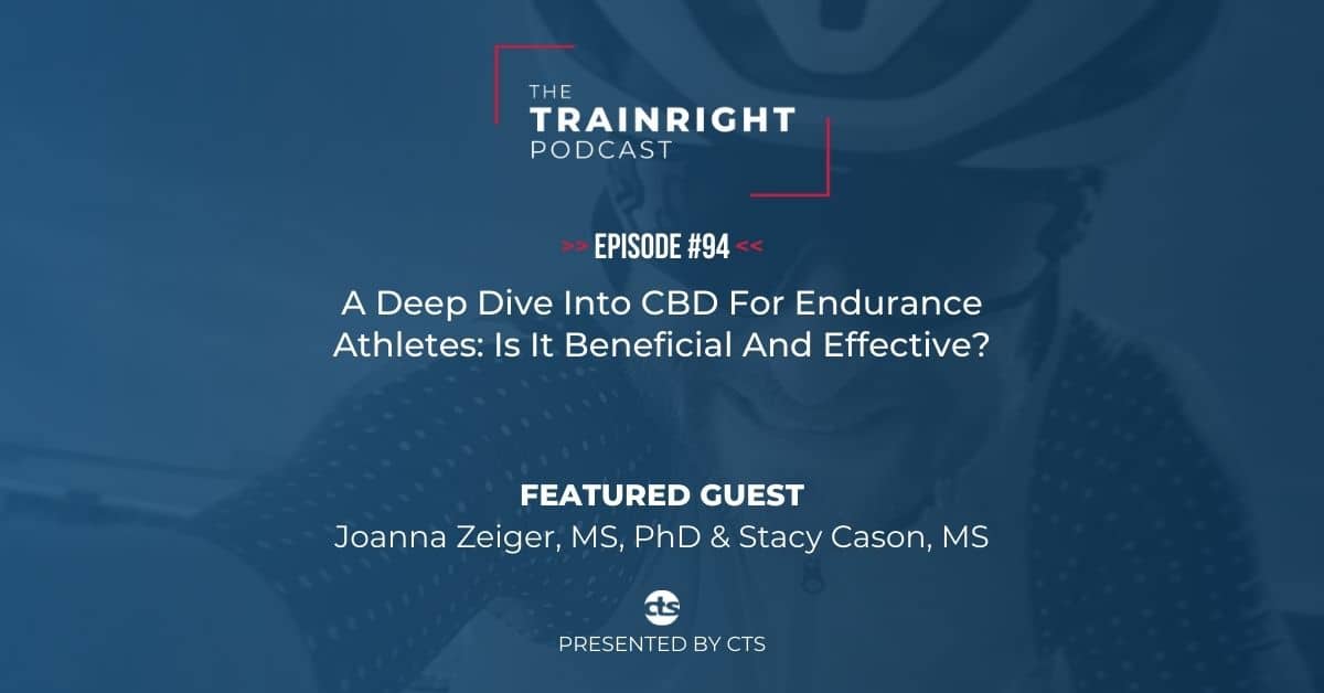CBD for endurance athletes podcast episode