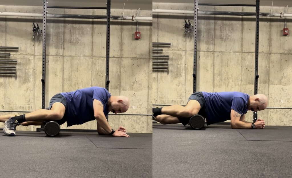 trail running injury prevention exercise - foam rolling