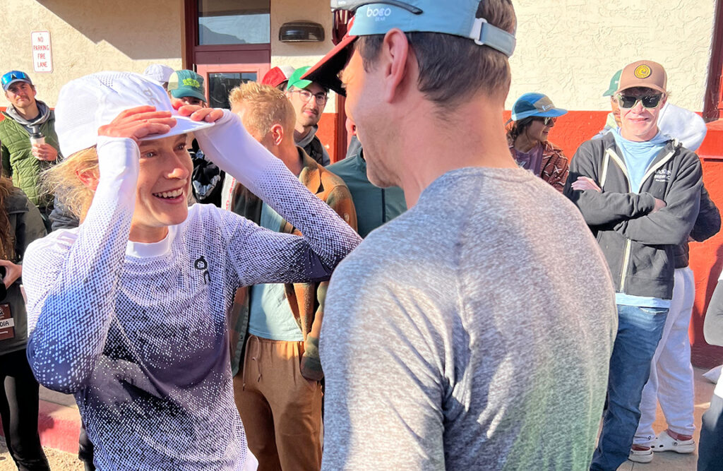 hardrock 100 Katie Schide Jason Koop at the finish